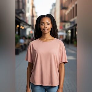 Barefoot Dreams-2X~Malibu Collection Tee Cotton